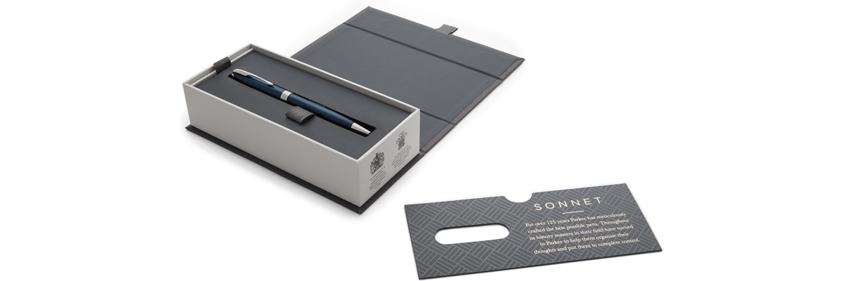 Parker - Sonnet - Blue Laquer CT - Ballpoint Parker - Sonnet - Blue Laquer CT - Ballpoint