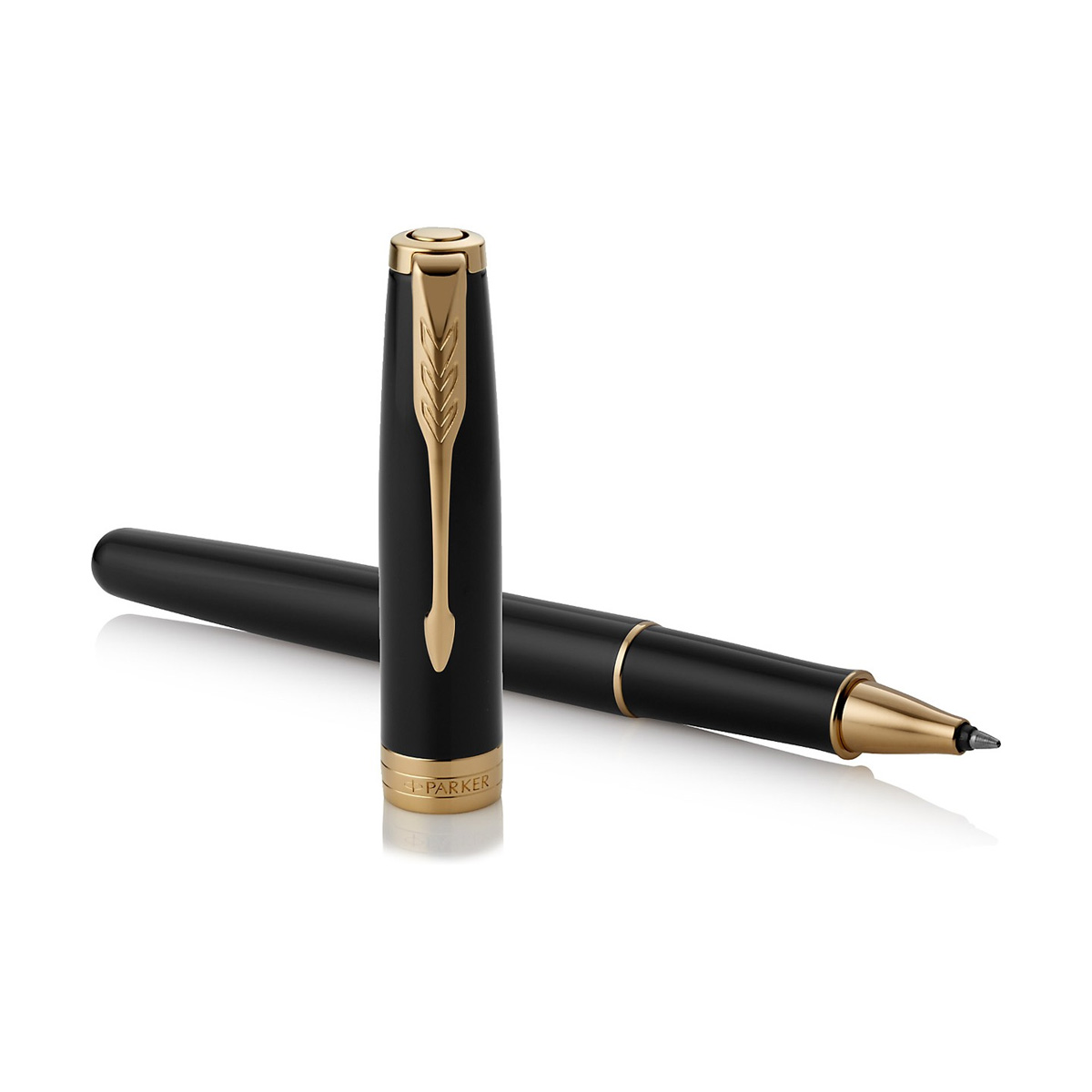 Parker - Sonnet - Black Laquer GT - Rollerball Parker - Sonnet - Black Laquer GT - Rollerball