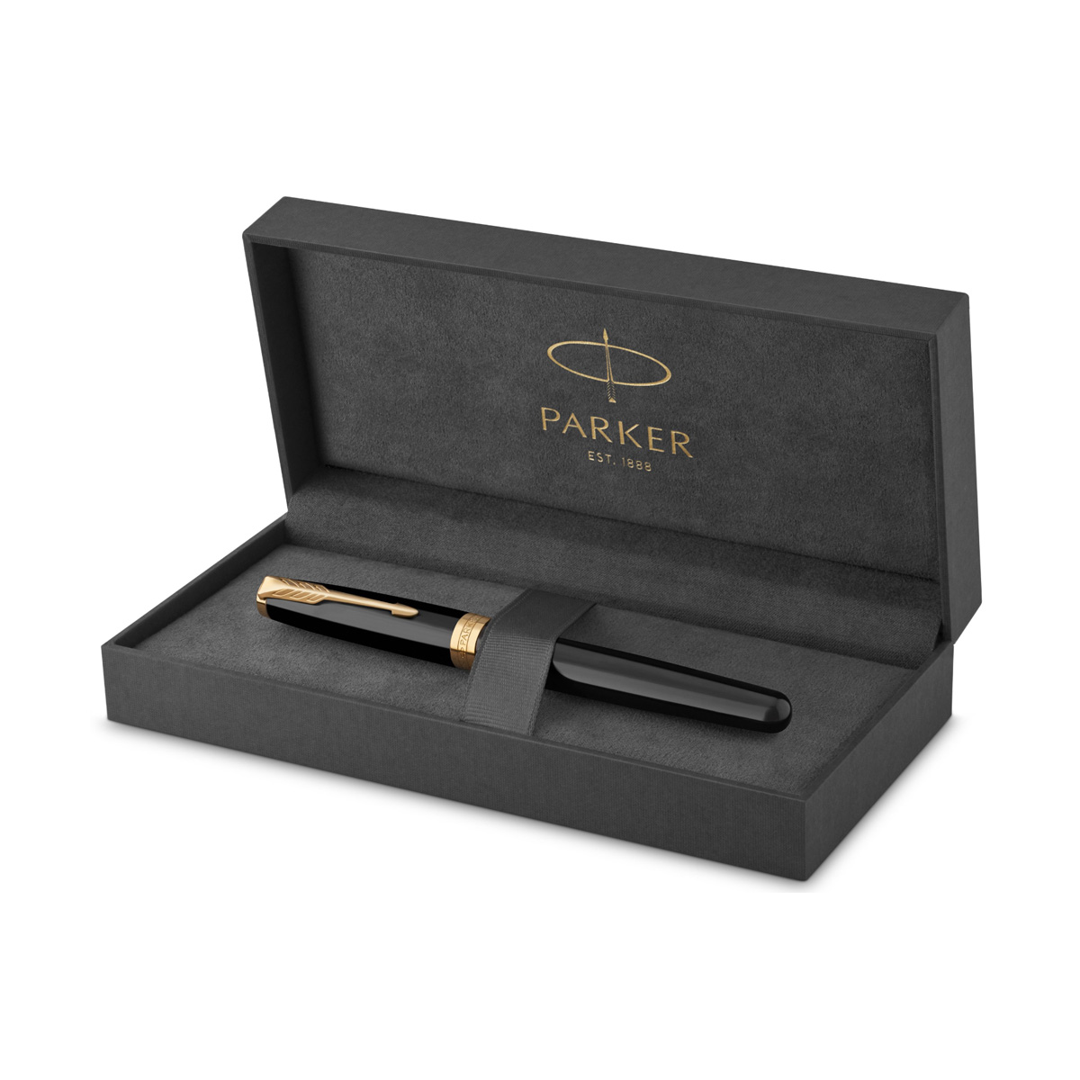 Parker - Sonnet - Black Laquer GT - Fountain Pen Parker - Sonnet - Black Laquer GT - Fountain Pen