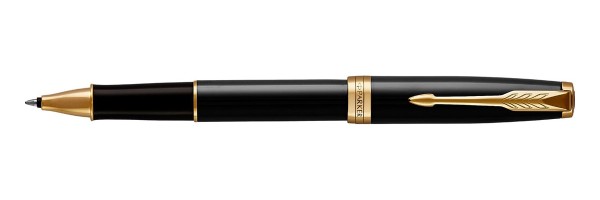 Parker - Sonnet - Lacca nera GT - Roller Parker - Sonnet - Lacca nera GT - Roller