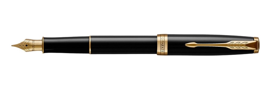 Parker - Sonnet - Black Laquer GT - Fountain Pen Parker - Sonnet - Black Laquer GT - Fountain Pen