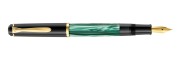 Pelikan - Classic M200 - Green marbled - Fountain pen and ink in gift box