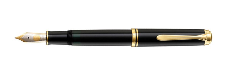 Pelikan - Souverän 400 - Nera - Stilografica Pelikan - Souverän 400 - Nera - Stilografica