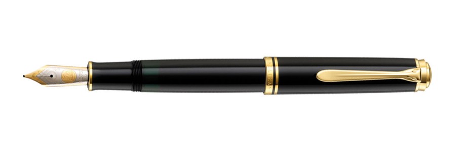 Pelikan - Souverän 600 - Nera - Stilografica Pelikan - Souverän 600 - Nera - Stilografica