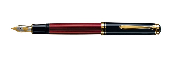 Pelikan - Souverän 400 - Rosso Nera - Stilografica Pelikan - Souverän 400 - Rosso Nera - Stilografica