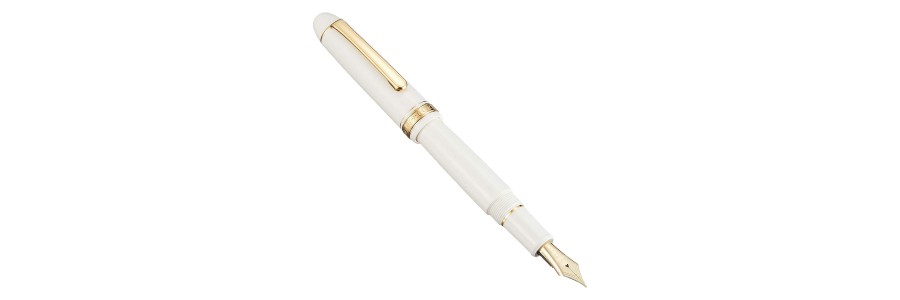 Platinum - 3776 Century - Chenonceau White - Fountain Pen Platinum - 3776 Century - Chenonceau White - Fountain Pen