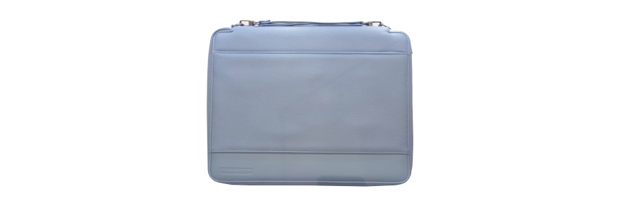 A4 Faux Leather Clipboard - Sky Blue A4 Faux Leather Clipboard - Sky Blue