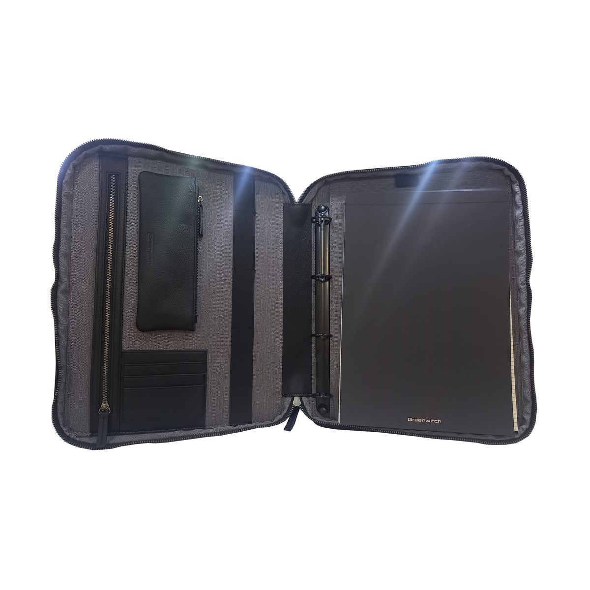 A4 Faux Leather Clipboard - Black A4 Faux Leather Clipboard - Black