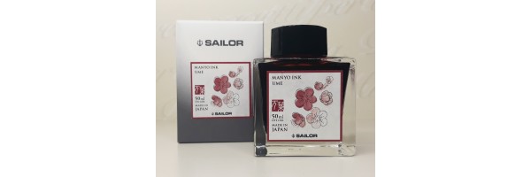 Sailor - Manyo II - Ink Bottle - Ume Sailor - Manyo II - Ink Bottle - Ume
