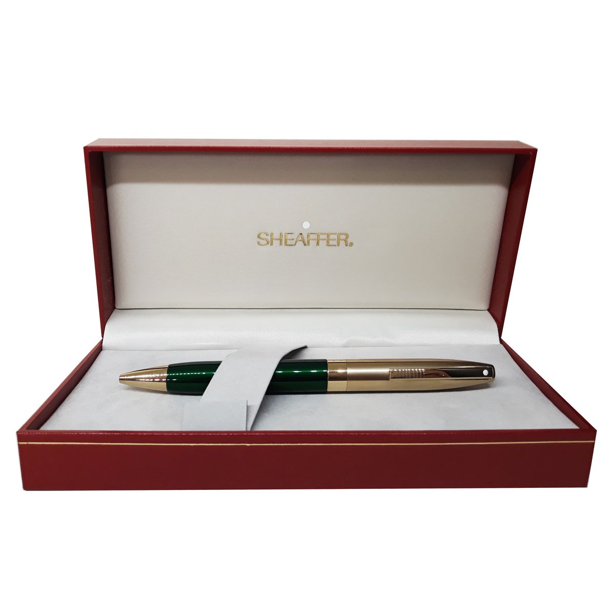 Sheaffer - Legacy - Verde Cappuccio Oro - Penna a sfera Sheaffer - Legacy - Verde Cappuccio Oro - Penna a sfera