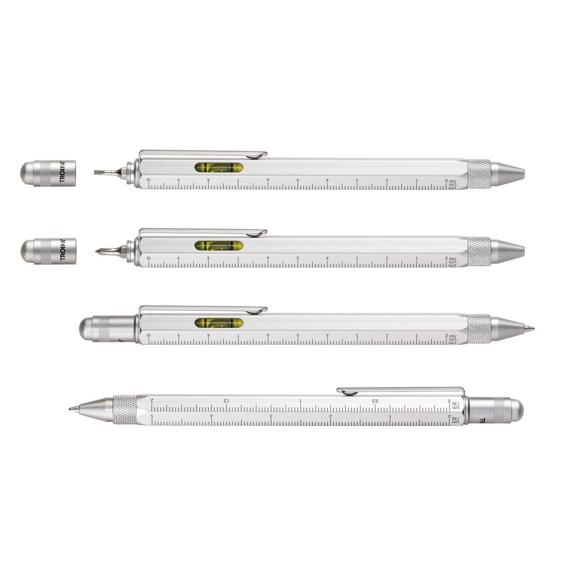 Troika - Construction Pen - Silver Troika - Construction Pen - Silver