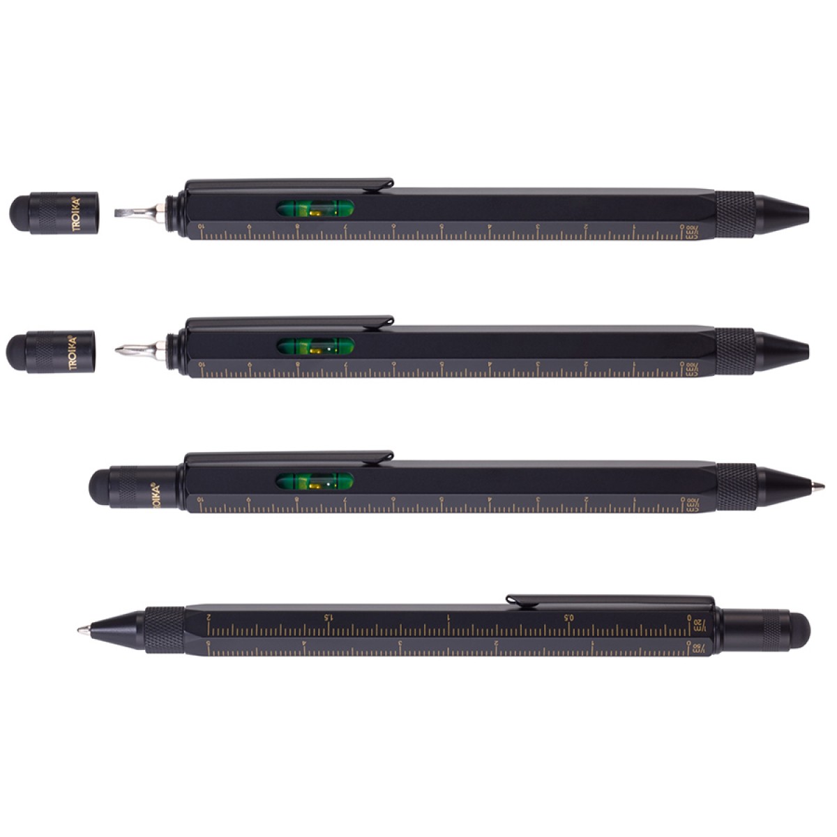 Troika - Construction Pen - Nera e Oro Troika - Construction Pen - Nera e Oro