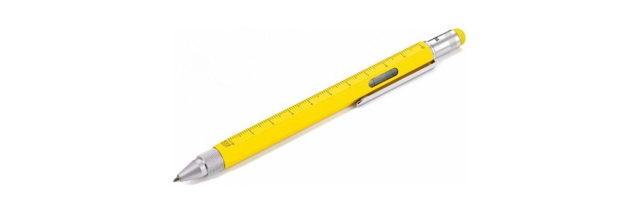 Troika - Construction Pen - Yellow Troika - Construction Pen - Yellow