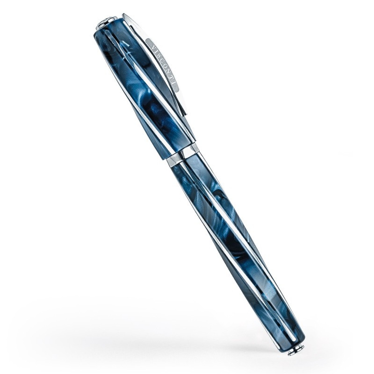 Visconti - Divina Elegance - Imperial Blue Pearlescent - Oversize Fountain Pen Visconti - Divina Elegance - Imperial Blue Pearlescent - Oversize Fountain Pen