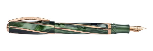 Visconti - Divina Elegance - Green Pearlescent - Mediumsize Fountain Pen Visconti - Divina Elegance - Green Pearlescent - Mediumsize Fountain Pen