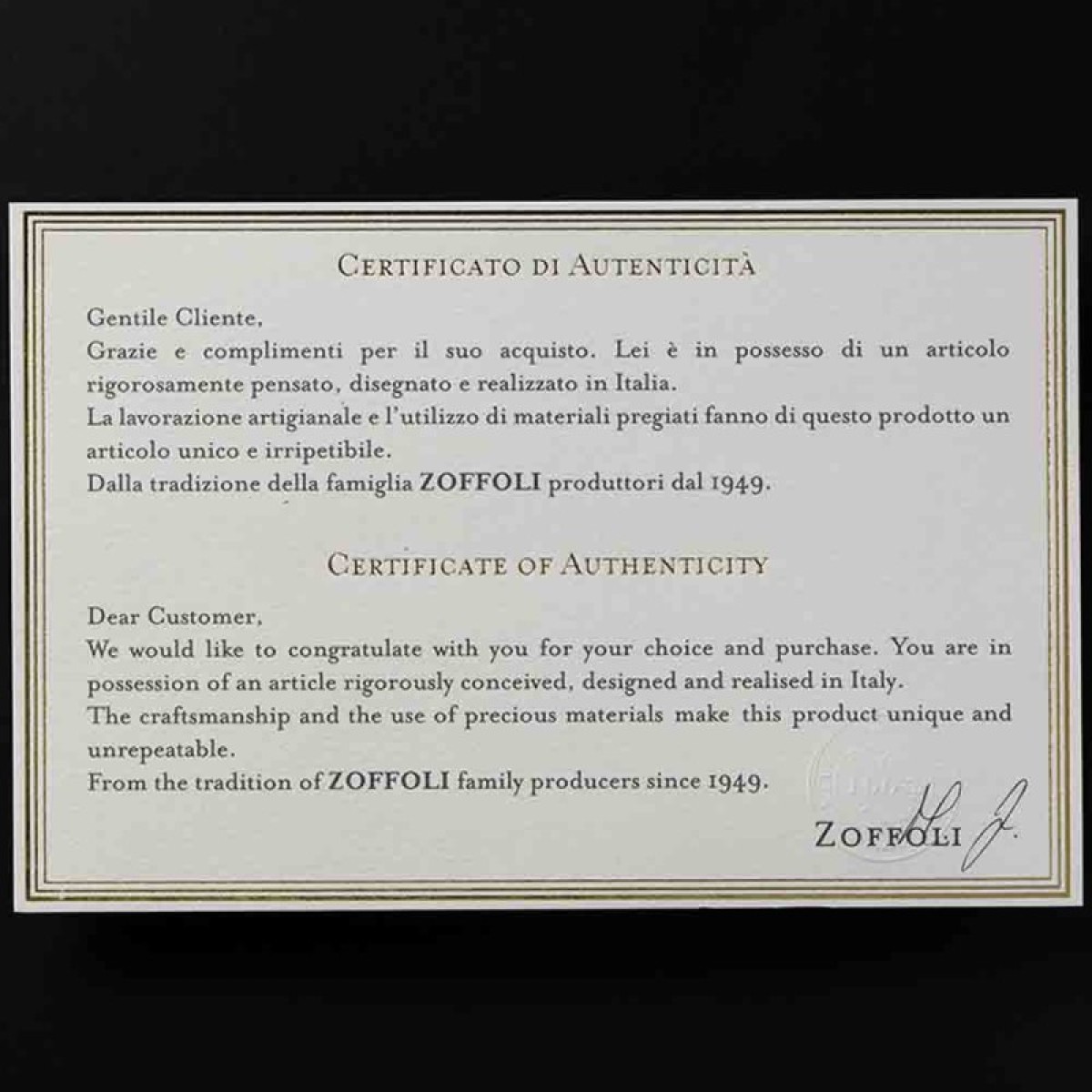 Zoffoli - Globe - Aries Zoffoli - Globe - Aries