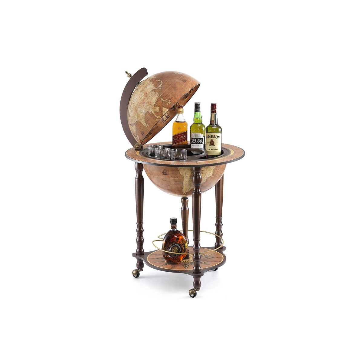 Zoffoli - Bar Globe - Da Vinci - Rust Zoffoli - Bar Globe - Da Vinci - Rust