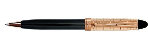 Aurora - Ipsilon Quadra - Ballpoint - Rose Gold Cap. Aurora - Ipsilon Quadra - Ballpoint - Rose Gold Cap.
