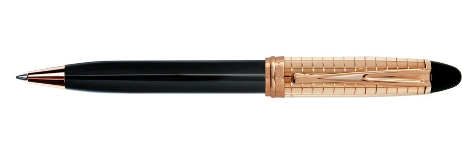 Aurora - Ipsilon Quadra - Ballpoint - Rose Gold Cap.