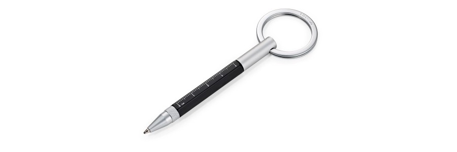 Troika - Micro Costruction Keyring - Portachiavi Nero Troika - Micro Costruction Keyring - Portachiavi Nero