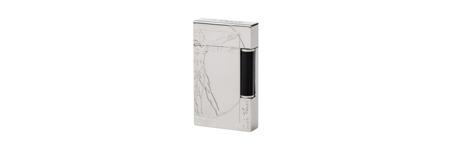 Dupont - 016162 - Accendino Linea 2 - Uomo Vitruviano - Premio Dupont - 016162 - Accendino Linea 2 - Uomo Vitruviano - Premio